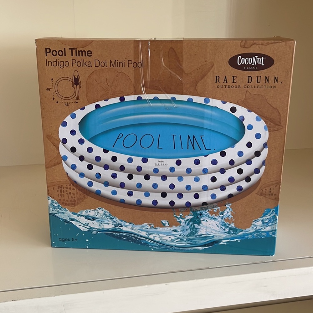 NWT Rae Dunn 54in Mini Pool
